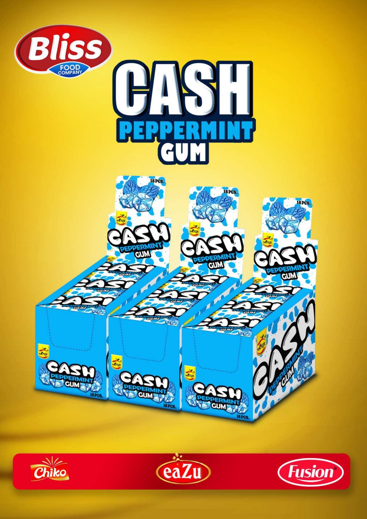 Cash Peppermint Gum