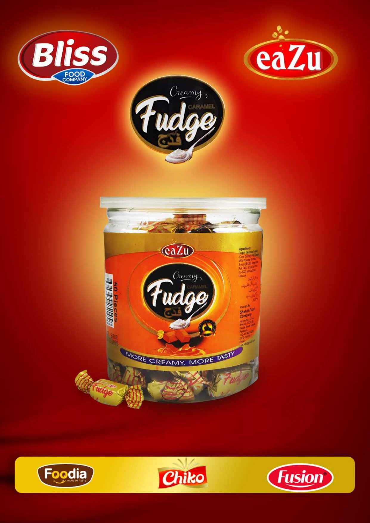 Creamy Caramel Fudge