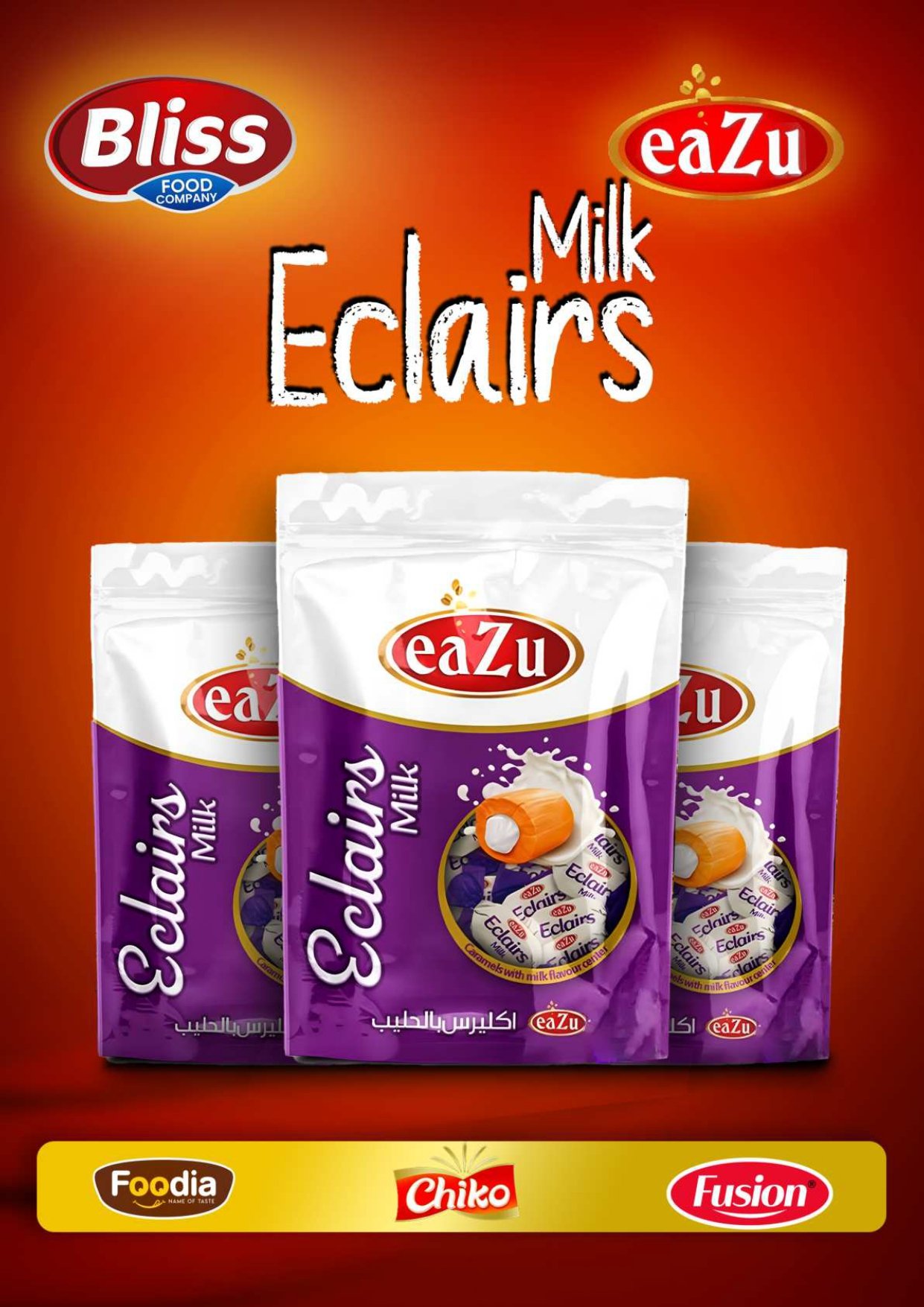 Eclairs Milk